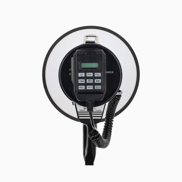 Nedis Megafoni | Maksimi alue: 1500 m | Maksimi Äänenvoimakkuuden Säätö: 120 dB | Irroitettava Mikrofoni | Sisäänrakennettu sireeni | Bluetooth® | Tal
