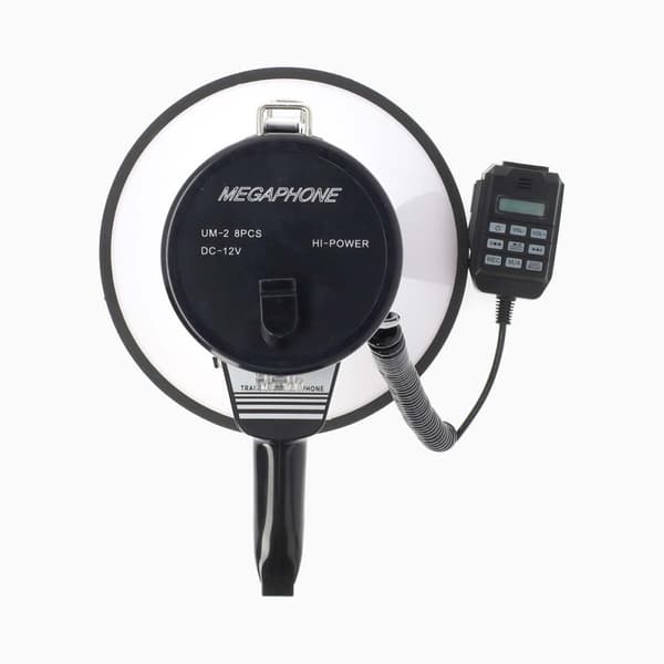 Nedis Megafoni | Maksimi alue: 1500 m | Maksimi Äänenvoimakkuuden Säätö: 120 dB | Irroitettava Mikrofoni | Sisäänrakennettu sireeni | Bluetooth® | Tal