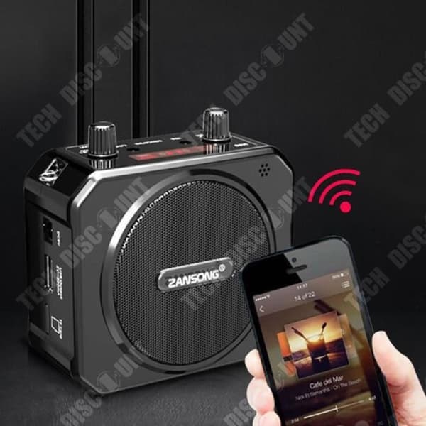 TD® Little Bee Bluetooth-högtalare - TEKNISK RABATT - 5W - Långvarigt batteri - FM-radio - Vit