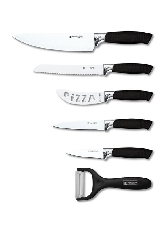 Imperial Collection 6 delars knivset, Svart