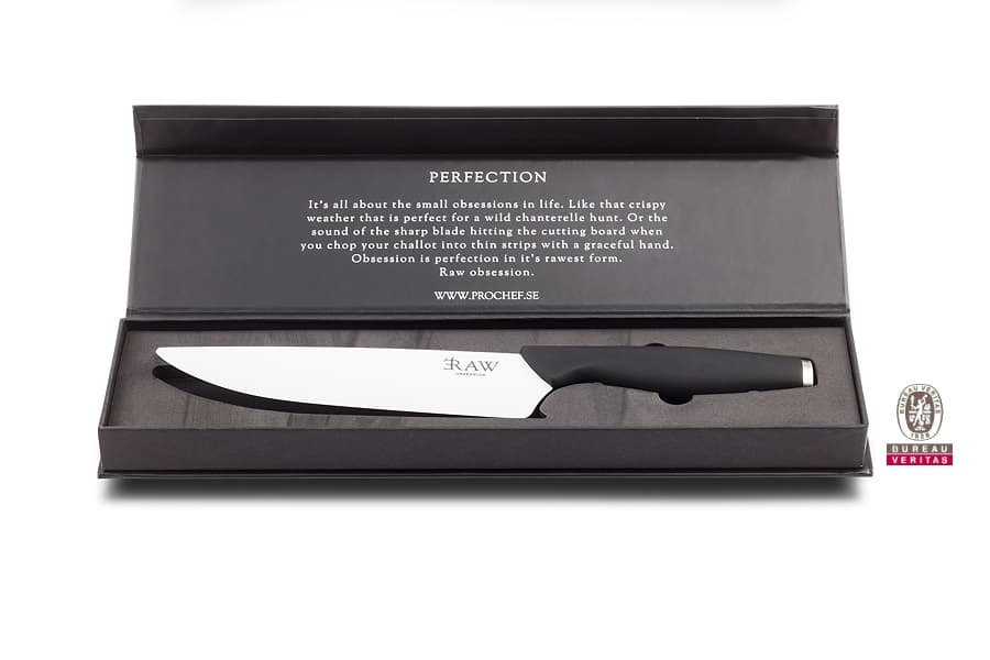 RAW Obsession Keramisk Kockkniv - Vit