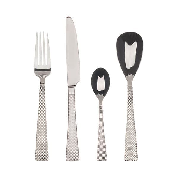 Bestick Bergner Royan Rostfritt stål Silvrig (24 pcs)