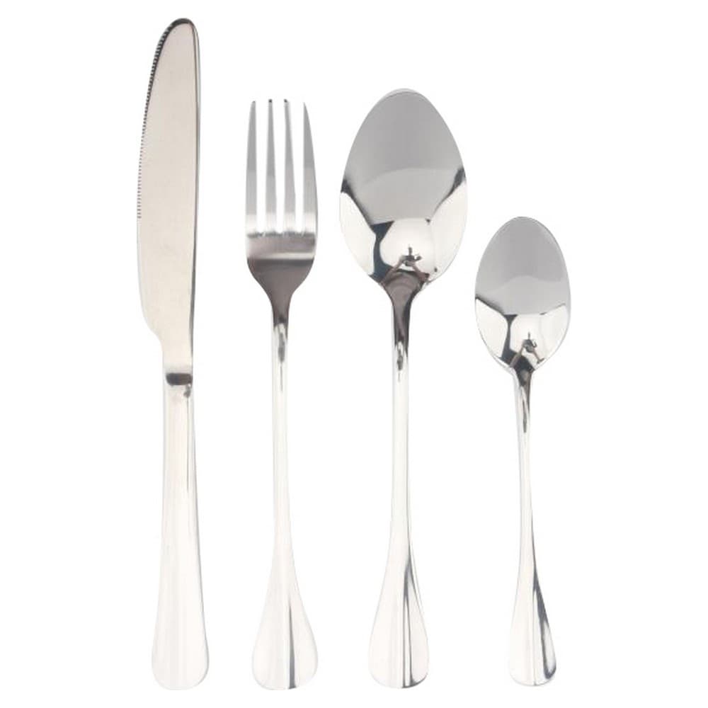 Bestick-set DKD Home Decor Rostfritt stål Silver (16 pcs)