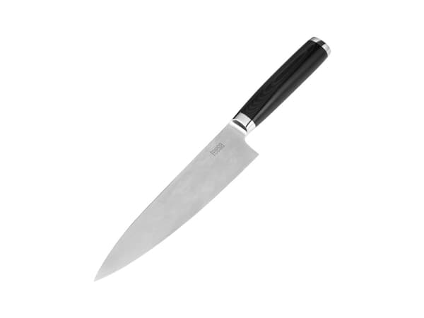 Teesa Damaskus kokkekniv i stål 33,5cm Teesa