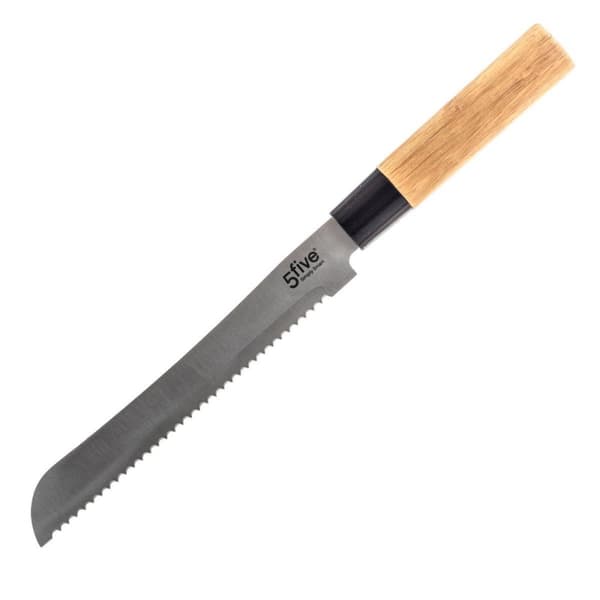 5x knive med knivstativ