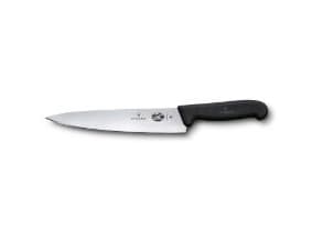 Kokkekniv Victorinox Fibrox klinge 22 cm Sort,6 stk/krt