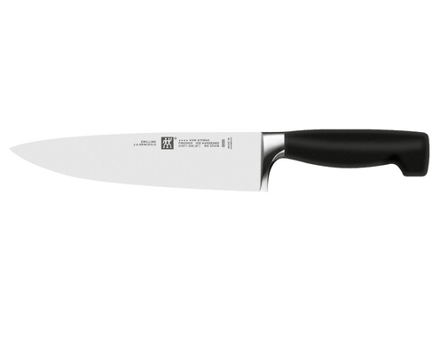 ZWILLING Four Star - Kokkekniv - 20 cm - svart håndtak