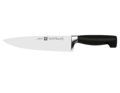 Miniatyrbilde 2 av 3: ZWILLING Four Star - Kokkekniv - 20 cm - svart håndtak
