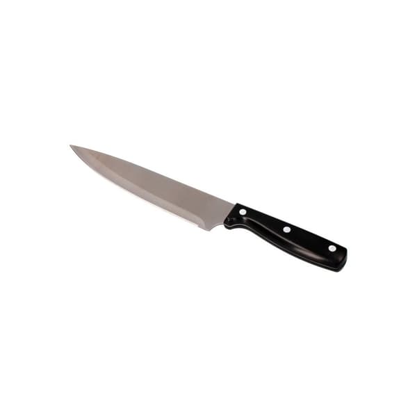 Kjøkkenkniv Svart Rustfritt stål ABS 20 cm