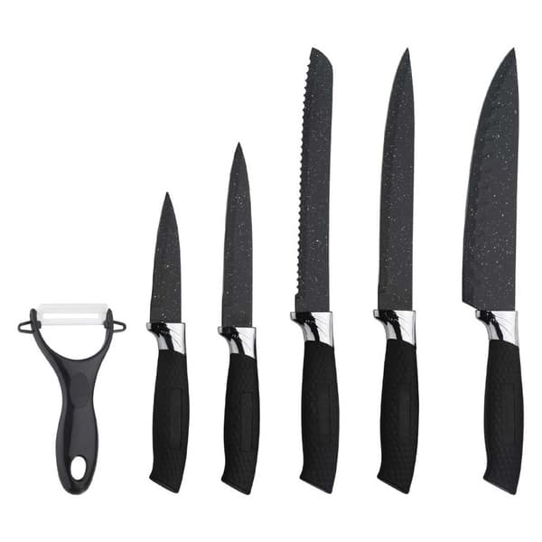 Knivsett 6-deler kjøkkenkniver