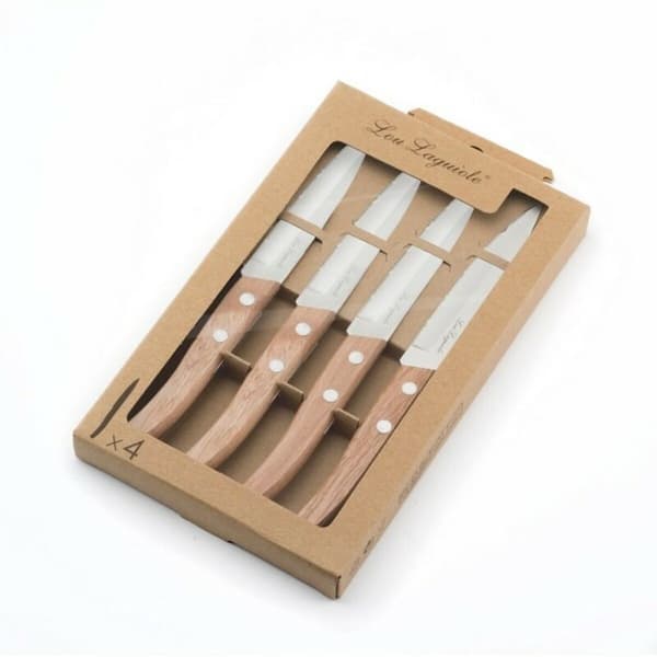Knivsett Amefa 497511NT01PK4 Brun Metall 4 Deler 21,5 cm (4 enheter)