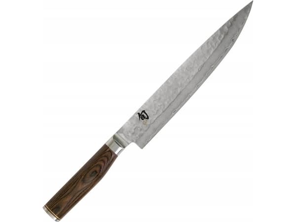 kai TDM-1704, Skivningskniv, 24 cm, Damaskusstål, 1 styck