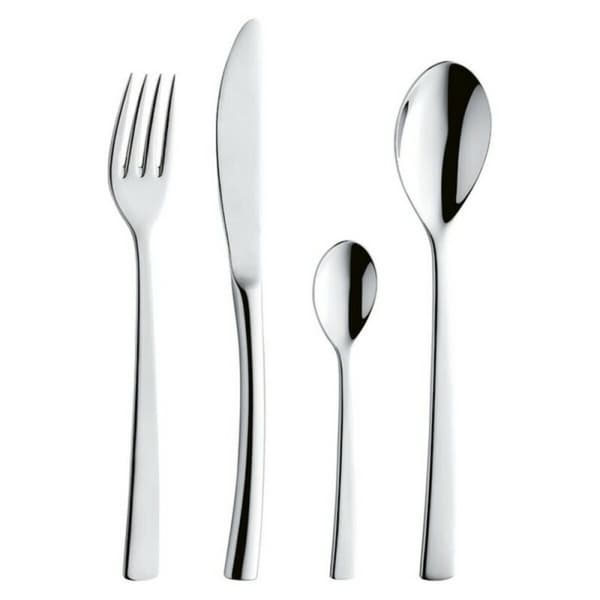 Sett med Dessertgafler Amefa Metropole (12 pcs) Stål Metall 12 enheter 19,4 cm