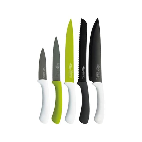 Knivsett San Ignacio green sg4165 Rustfritt stål Grå