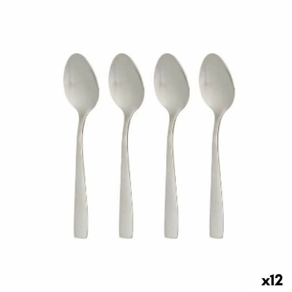 Dessertske sett Kinvara 86907 Sølv Rustfritt stål 2,7 x 13,5 x 0,3 cm Dessert (12 enheter)