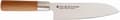 Miniatyrbild 2 av 2: SATAKE Noushu Masamuke Saku Chrome Santoku kockkniv, 17 cm