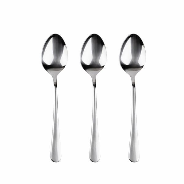 Set med skedar San Ignacio Natur SG7767 Rostfritt stål Glans