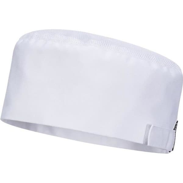 Kockmössa - Ej specificerad - Vit - MeshAir-tyg - Velcrojustering - One size