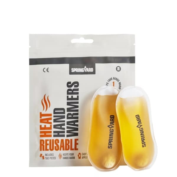 SPRINGYARD REUSEABLE HAND WARMERS 2-PACK, kemiska handvärmare återanvändbara