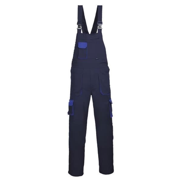 Cotte à Bretelles - PORTWEST - Texo Contrast - 60% Bomull - 40% Polyester - UPF 50