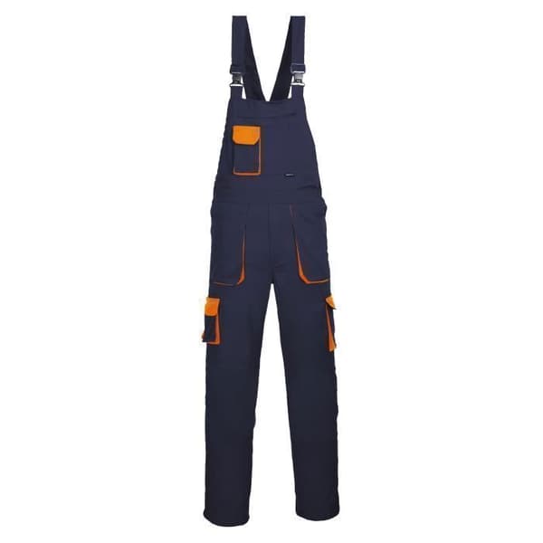 Cotte à Bretelles - PORTWEST - Texo Contrast - 60% Bomull - 40% Polyester - UPF 50