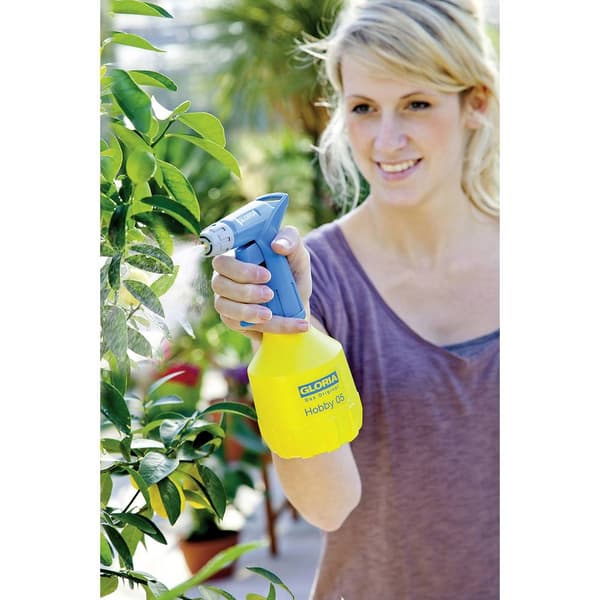 Gloria Haus und Garten 000850.0000 Hurshålls-sprayflaska 0.5 l Gul, Blå