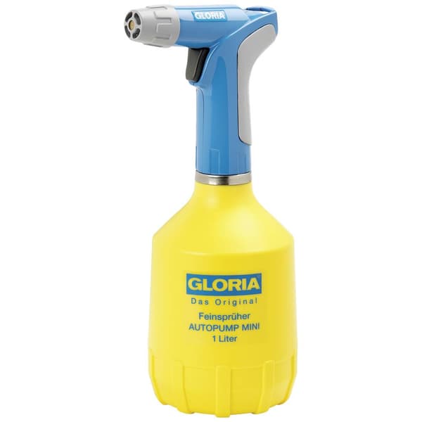 Gloria Haus und Garten 000950.0000 Trädgårds-sprayflaska 1 l Gul, Blå
