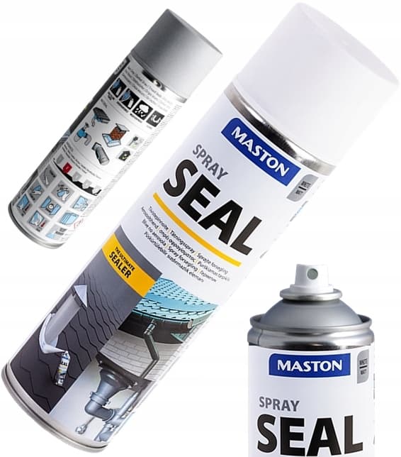 Spraytätning Tätning Gummibeläggning Vit