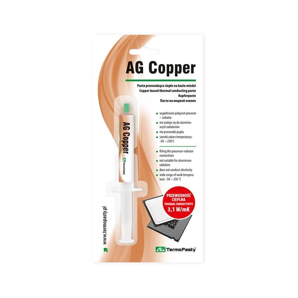 Termisk koppar 1,5 ml AG AGT-060