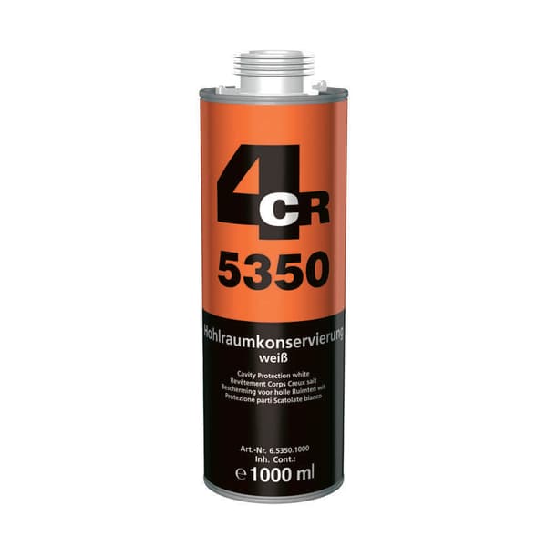 FLUIDOL lukket profil vedligeholdelsesmiddel hvid til en 1L 4CR 6.5350.1000 pistol