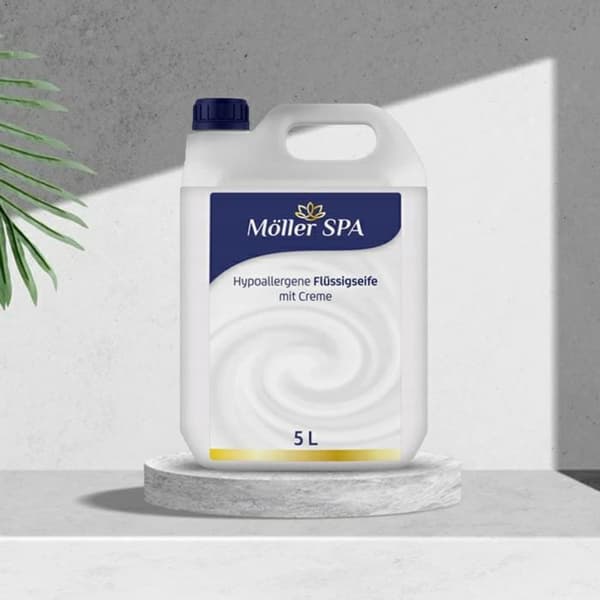 Nestemäinen saippua 5L Hypoallergeeninen Moller SPA Saksa