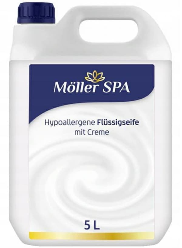 Nestemäinen saippua 5L Hypoallergeeninen Moller SPA Saksa