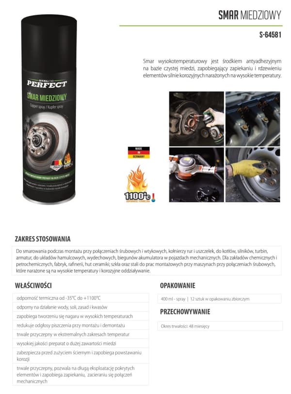 Kobberfedt STALCO PERFECT S-64581