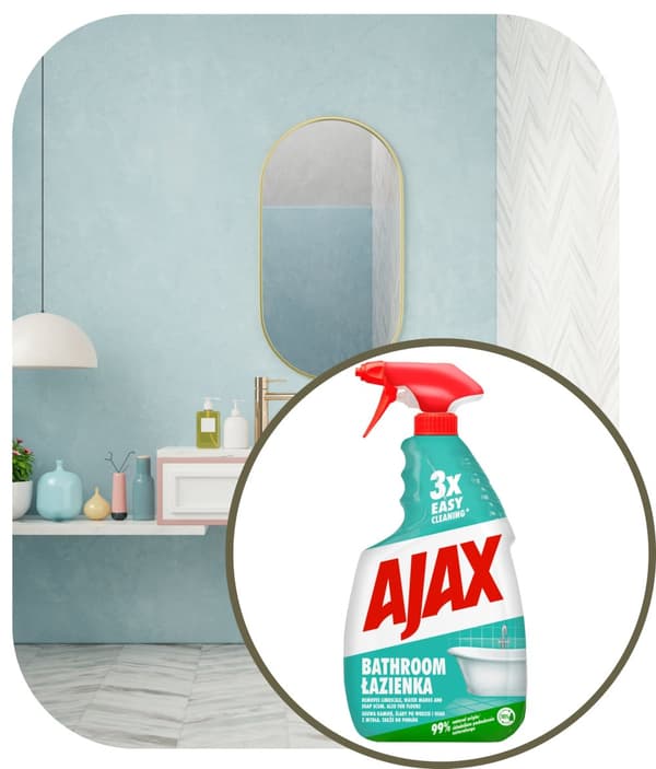 Ajax spray 750ml til badeværelset