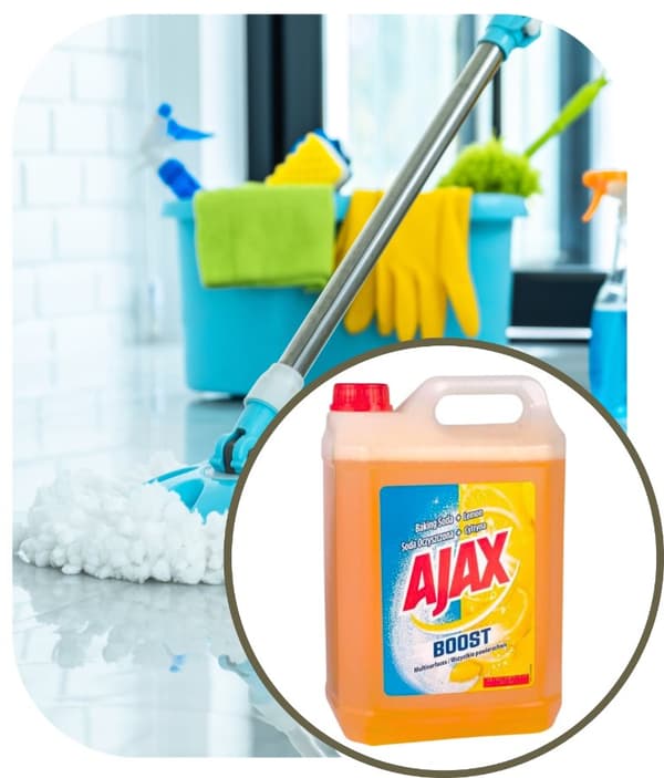 Ajax BakingSoda - Sitruuna/ OPTIMUM 7 LEMON 5l