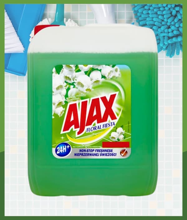 Yleiskäyttöinen nestemäinen Ajax Floral Fiesta Lily of the Valley 5l