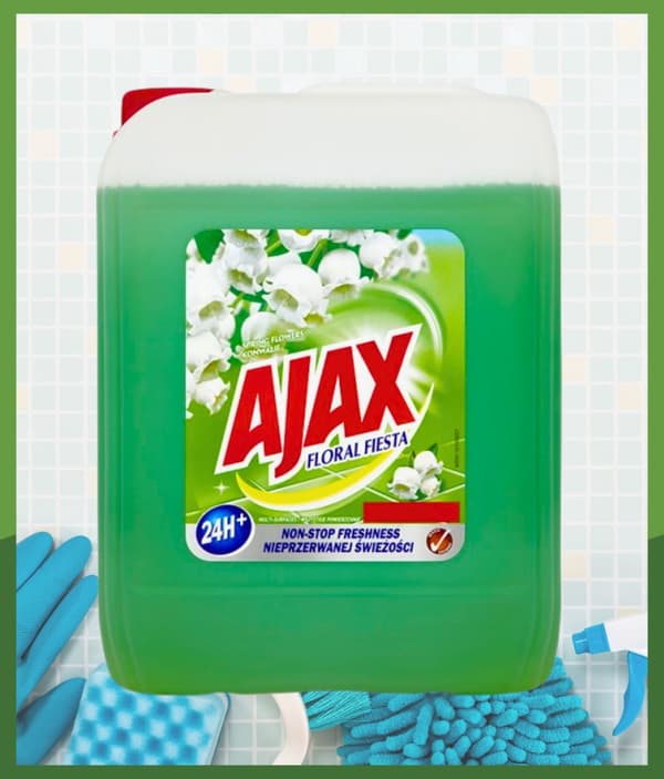 Yleiskäyttöinen nestemäinen Ajax Floral Fiesta Lily of the Valley 5l