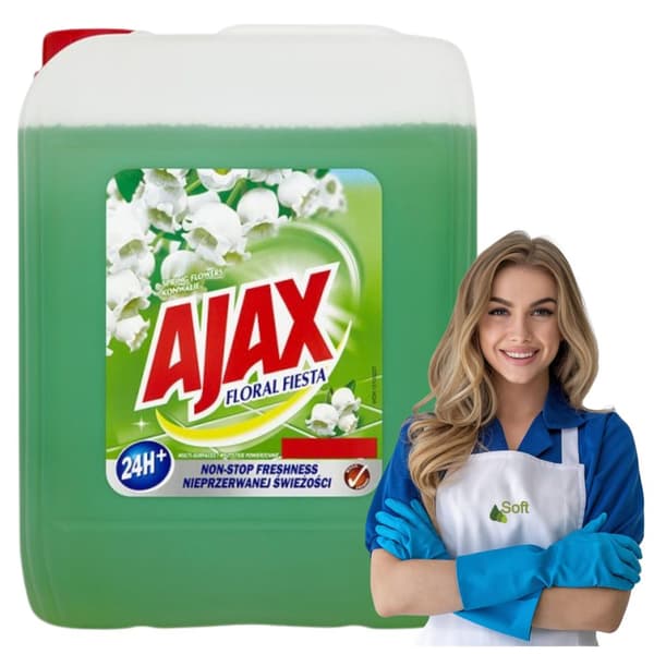 Yleiskäyttöinen nestemäinen Ajax Floral Fiesta Lily of the Valley 5l