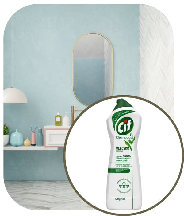 Cif-mjölk 780 g grädde