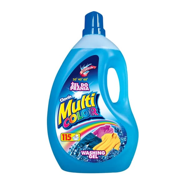 Flerfärgad tvättgel 4l