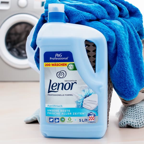 Lenor huuhteluaine 5l sininen - kevät/huhtikuu
