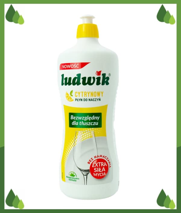 LUDWIK astianpesuaine 1L sitruuna / 900g