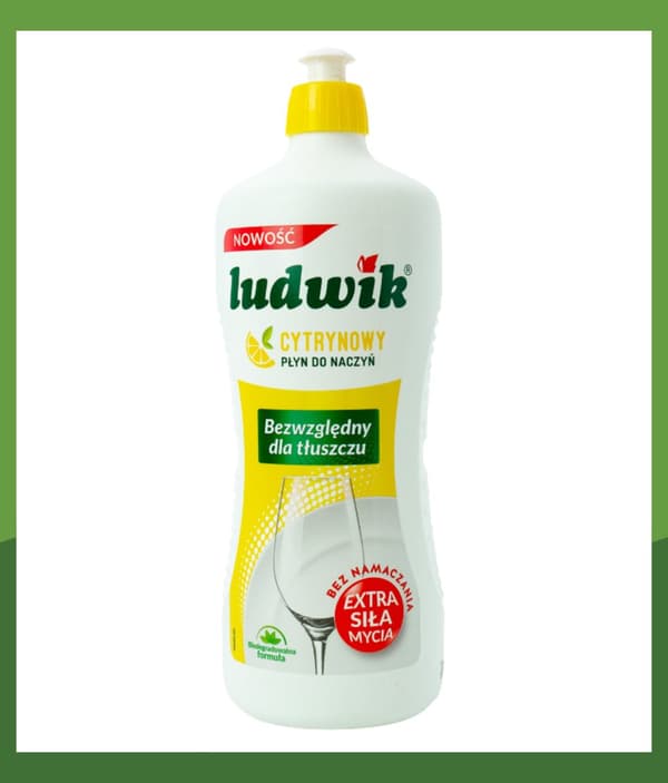 LUDWIK astianpesuaine 1L sitruuna / 900g