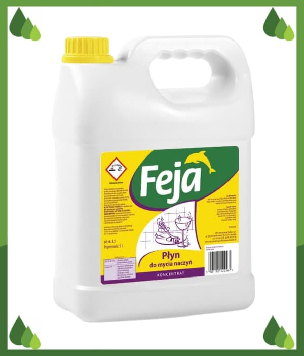 Opvaskemiddel - Feja, 5l pakke