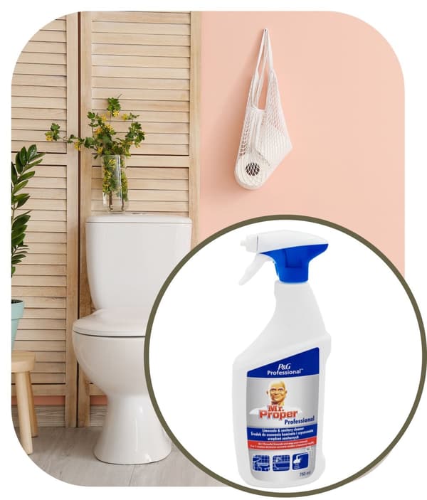 Mr Proper avkalkningsmedel, sanitär rengöring 750ml