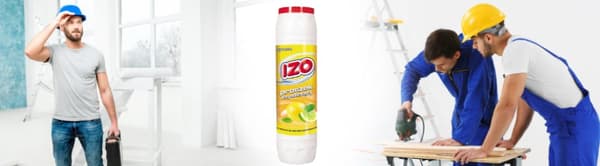 Saniteettijauhe 500g IZO