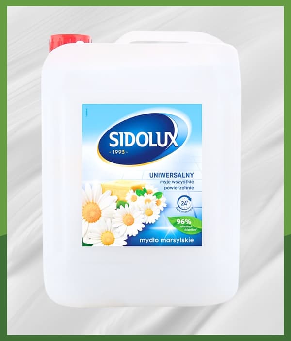 Sidolux Marseille tvål 5L