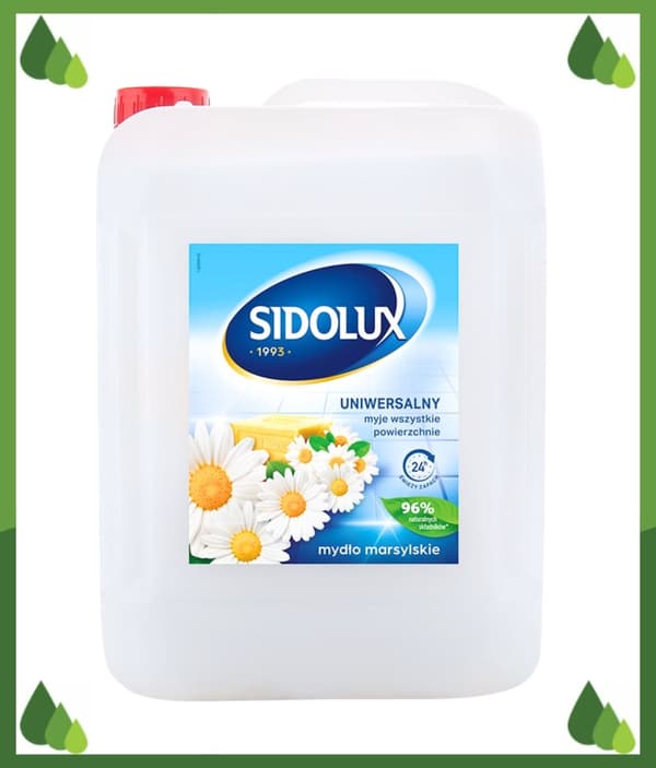 Sidolux Marseille tvål 5L