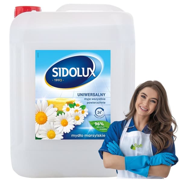 Sidolux Marseille tvål 5L