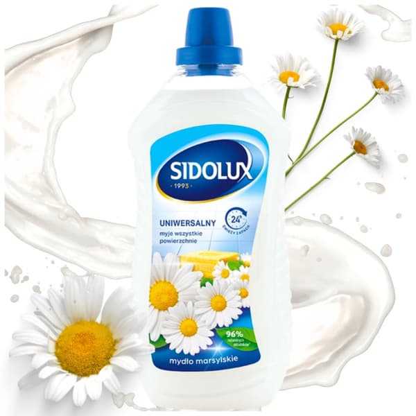 Sidolux Marseille-saippua 1 l